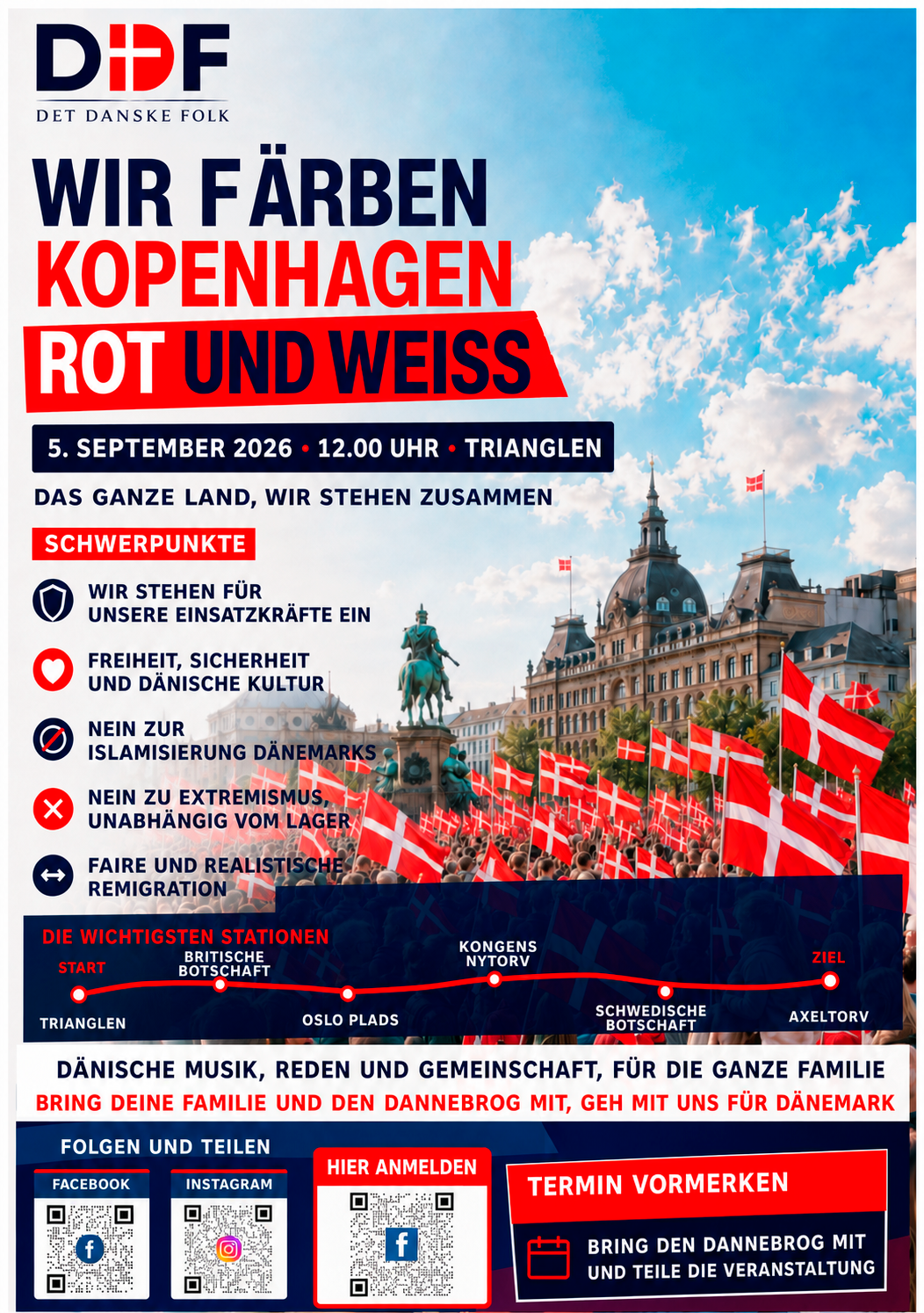Tysk A5 flyer